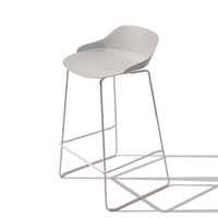 Meubles bon marché Importation/tabourets de bar en velours Tabourets modernes avec pieds en métal Prix