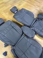 Accessoire de décoration intérieure de luxe de bonne qualité, housse de siège de voiture universelle en cuir Nappa imperméable pour Toyota