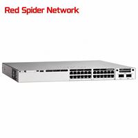 Catalyst C9300L-24P-4G-A Original Baru Tersedia C9300L Seri Switch Jaringan 24-port PoE+