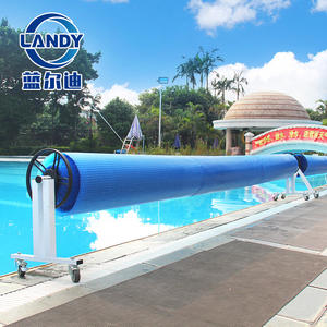 Enrollador de Cubierta <span class=keywords><strong>para</strong></span> Piscina de Acero Inoxidable, Resistente a los Rayos UV, Duradero, <span class=keywords><strong>para</strong></span> <span class=keywords><strong>Piscinas</strong></span> Elevadas - Product Image 5