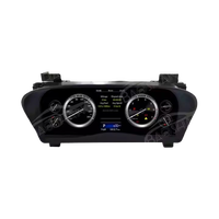 Instrumen mainan dasbor mobil 12.3 ", Odometer mobil untuk Toyota Alphard 30 2015-2018 LCD Panel instrumen pengukur kecepatan cokpit