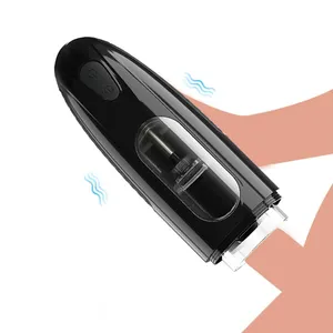 Electric rotating sound-producing rotating telescopic synchronous start adult products masturbation device penis trainer