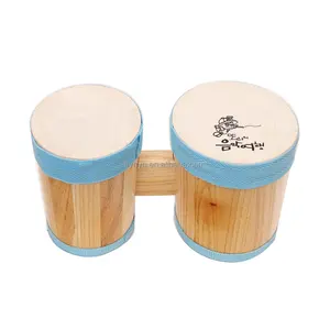 Mini Bongo Drum Sets, boa qualidade percussão para crianças brinquedo