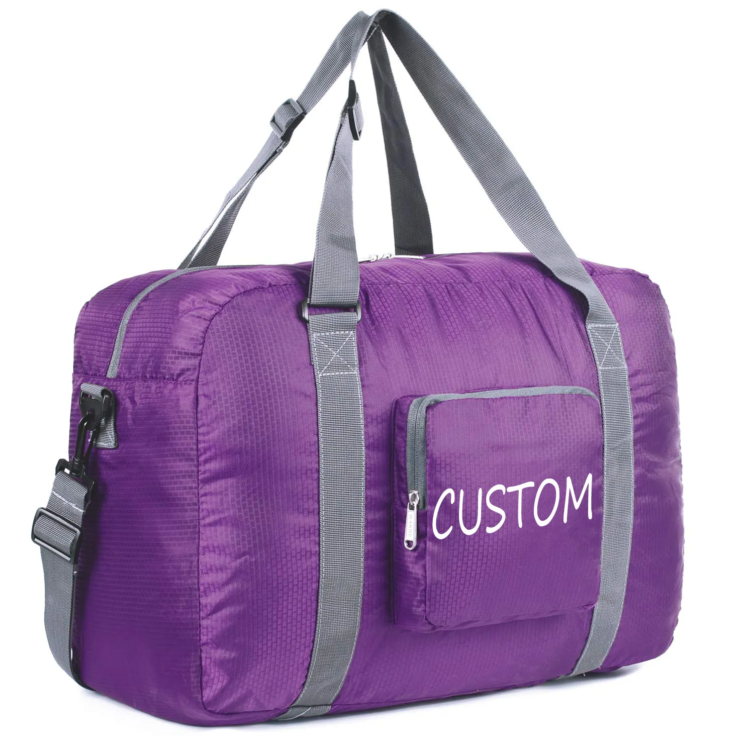 Nouveau design de sac de cabine pliable de 18 pouces pour femmes et filles, sac de voyage pliable personnalisé pour le week-end