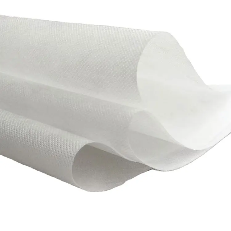 Fornitura diretta in fabbrica tessuto non tessuto in polietilene tnt materia prima non tessuta per tovaglia in tessuto non tessuto