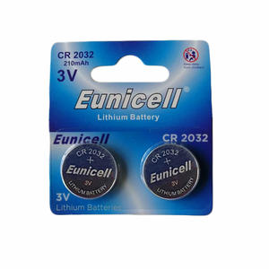 Nouvelle Emballage sous Blister 2 Piles au Lithium <span class=keywords><strong>CR</strong></span> <span class=keywords><strong>2032</strong></span> CR2032 - Product Image 2