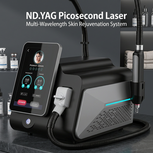 Machine de suppression de tatouages au laser Nd Yag, système de rajeunissement cutané multi-longueurs d'onde pour l'élimination des tatouages, haute puissance pour salon de beauté, certifiée CE - Product Image 1