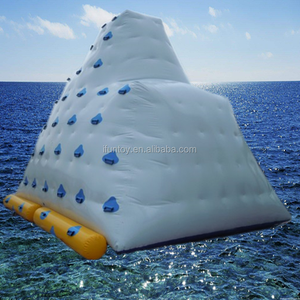 Échelle aquatique gonflable personnalisée en PVC, jeu interactif d'escalade, toboggan aquatique pyramidal, parc aquatique - Product Image 3