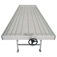 Grande serre à légumes à prix abordable, système de culture modulaire en alliage d'aluminium, bacs de semis pour jardinage