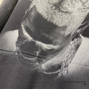 Sudadera con Capucha Personalizada AR2685, 330 Gramos, 100% Algodón, Estilo Oversize HIP-POP, Lavado a la Piedra, Color Negro Desgastado, Estilo Vintage - Product Image 5