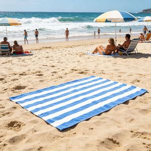 Luxury Quick Dry Microfiber <b>Bath</b> Towel Striped Design Sand Free Wearable Eco Friendly for Airplane Travel Gym Beach Shower - Product Image 3