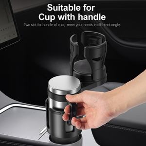 Portavasos Multifuncional 2 en 1 para Auto con Función Giratoria, Organizador Lateral para Asiento, Portavasos Doble para Auto - Product Image 4