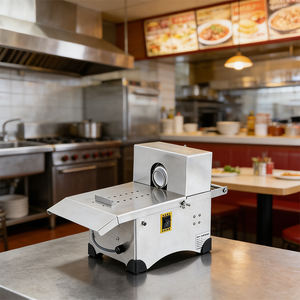 Machine à lier les saucisses automatique en acier inoxydable, facile à utiliser, hygiénique, qualité alimentaire, résistante à la corrosion, 220V 200W - Product Image 1