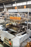 Machine automatique Seimi pour la fabrication de tasses à thé comestibles en biscuit, de gâteaux comestibles et de tasses à café en gaufre