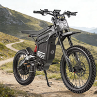 All Terrain Electric Off-Road Motorcycle 7500W 72V 80km/h Dirt Bike