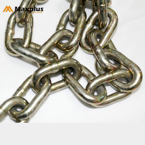 Chaîne de remorquage soudée en acier galvanisé de qualité G70, 3/8" 5/16", avec crochet de préhension, attache de chaîne en acier doux ordinaire, chaîne de remorquage ordinaire - Product Image 3