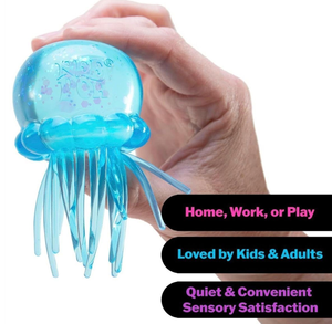 Boxed Jellyfish Squishy Fidget Toy Maltose Filled 90g 110g Pink Blue Purple Bulk Orders Girls Boys 5 to <span class=keywords><strong>7</strong></span> Years - Product Image 2