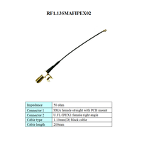 Câble RF1.13 SMA BNC TNC FME U.FL IPX Câble de raccordement Antenne GPS GSM Wifi 0.81mm 1.13mm Câble d'extension Pigtail Connecteur