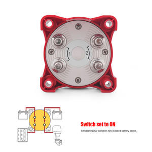 Nouveau commutateur rotatif à double circuit 5510E 32V 350Amp pour voiture, camion, bateau, <span class=keywords><strong>camping</strong></span>-<span class=keywords><strong>car</strong></span>, commutateur de <span class=keywords><strong>clignotant</strong></span> - Product Image 4