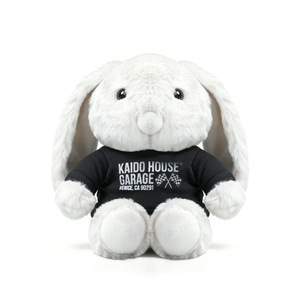 Peluche Lapin Personnalisée Uyeah, Douce, à Longues Oreilles, Rembourrée en Coton PP, Cadeau pour Enfants, Jouet en Peluche Lapin, Poupée OEM avec Design en Tissu - Product Image 2