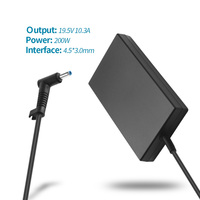 Venta caliente Cargador de computadora portátil 200W 19,5 V 10.3A 4,5*3,0mm Adaptadores de corriente para Computadora Portátil para HP G3 G4 G5 G6 G7 G8