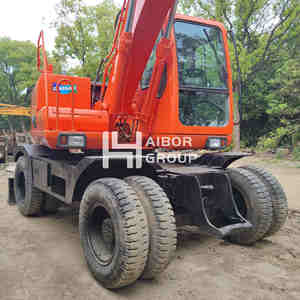 Escavadeira Doosan Usada DH150W-7 Doosan 140 150 130 bom Escavadeira De Rodas Usada Doosan Dh150w Escavadeira De Rodas - Product Image 3