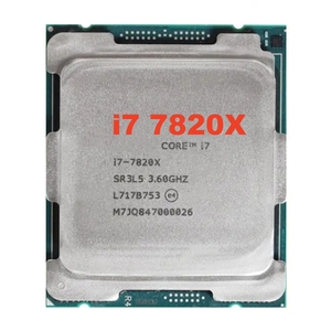 ซีพียูประมวลผล7820x i7 11MB 3.60GHz ซีพียู LGA-2066สำหรับเกมเดสก์ท็อป i7ซีพียูประมวลผล7820X - Product Image 1