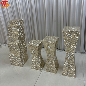 SMOOTH Factory Luxury Wedding Table Centerpiece Pillar Metal <b>Flower</b> <b>Display</b> Stand for Event Decoration - Product Image 4