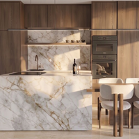 Fabrication sur mesure de cuisine compacte de haute qualité avec charnières à fermeture amortie, écologique et personnalisable, armoire de cuisine, plan de travail
