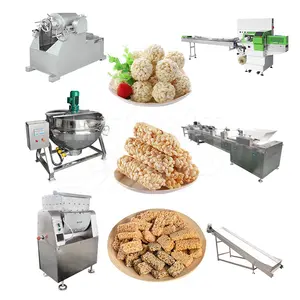 MY Ligne de production automatique de barres halva pour bonbons, chocolat, protéines, machine de fabrication pour la fabrication de barres de céréales