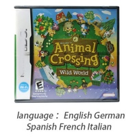 Coque de protection ABS de haute qualité pour DS, 3DS, 2DS - USA The Legend of Zelda: Phantom Hourglass, Animal Crossing: Wild World