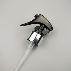 28/410 24/410 Gold <strong>Aluminum</strong> <strong>Mini</strong> <strong>Trigger</strong> <strong>Sprayer</strong> Black White clear Plastic Head Button Switch <strong>Trigger</strong> - Product Image 1