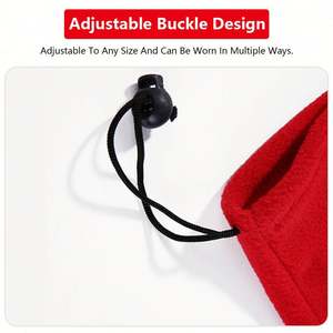 Cache-cou personnalisé pour sports d'hiver en plein air, en polaire doux, coupe-vent et chaud, cache-visage - Product Image 5