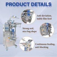 Machine de remplissage automatique VFFS multifonctionnelle pour sachets en feuille d'aluminium et plastique, pour épices, café en poudre, lait, aliments, produits chimiques et condiments