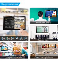 Tablette Android de 18 pouces 18.5 pouces avec panneau IPS mural de bureau RK3568 RK3576 pour usage industriel