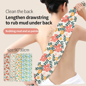 เครื่องขัดแบบสายยาวสำหรับทำความสะอาดร่างกายผ้าเช็ดตัวแบบสองด้าน - Product Image 3