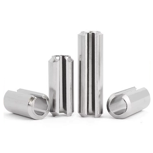 Din1481 ISO 8752 304 316 thép không gỉ rãnh CuộN Pin thép thẳng mùa xuân pins - Product Image 5