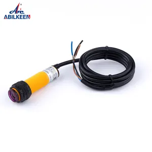 Photoelectric Proximity Sensor M18 Photoelectric Switch Infrared Ray Through-Beam Reflection Distance 5M Optical Sensor NPN NO 6-36VDC Proximity Sensor