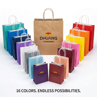 Bolsas de Papel Kraft Pequeñas a Granel con Asas para Manualidades y Ropa Múltiples Usos