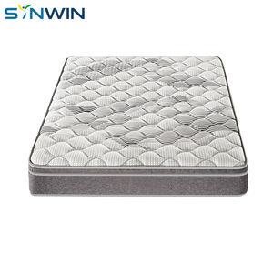 Matelas à ressorts ensachés Euro Top RSP-ET-282, <span class=keywords><strong>10</strong></span> pouces, 5 zones de mousse à mémoire de forme - Product Image 1