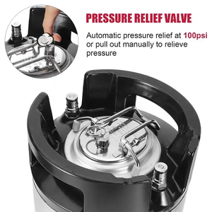 Gran oferta, <span class=keywords><strong>de</strong></span> 5 galones Cornelius barril <span class=keywords><strong>de</strong></span> cerveza, barril <span class=keywords><strong>de</strong></span> bloqueo <span class=keywords><strong>de</strong></span> bola <span class=keywords><strong>de</strong></span> 19L, barril Homebrew Corney <span class=keywords><strong>para</strong></span> elaborar cerveza <span class=keywords><strong>de</strong></span> barril - Product Image 4