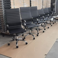 Fauteuil de bureau pivotant en cuir PU, inclinable, ergonomique et de qualité supérieure, modèle 2026, pour la vente en gros