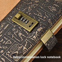 Carnet de notes A5 B5 A6 tendance, style européen vintage, minimaliste, épais, en polyuréthane, idéal pour cadeau, vente en gros