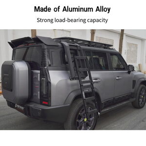 Scala Laterale Pieghevole in Alluminio Jetour Traveller T2, Scala per Arrampicata su Strada 4x4, Elevata Capacità di Carico, Stile Off-Road <span class=keywords><strong>Hardcore</strong></span> - Product Image 3