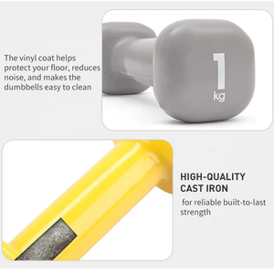 Biểu Tượng Tùy Chỉnh Vuông Quả Tạ Tay Trọng Lượng Thể Thao Quả Tạ 2 Kg 4Kg 5Kg Phụ Nữ Khái niệm Cơ bản Neoprene Tập Thể Dục Quả Tạ - Product Image 3