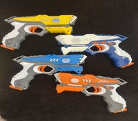 Fusil de sniper électronique en plastique infrarouge avec effets sonores et lumineux, jouet laser pour adultes et enfants, idéal pour l'école