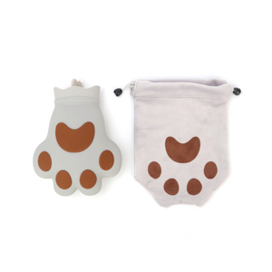 Sac à eau chaude en silicone chauffant pour <span class=keywords><strong>micro</strong></span>-ondes Petit flacon pour fille Soulager la douleur Matériau en silicone - Product Image 4