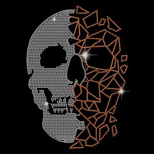 Échantillon gratuit de motif en strass thermocollant pour <span class=keywords><strong>homme</strong></span>, motif en strass à appliquer au fer - Product Image 6