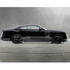 Moldura lateral de ventana trasera de fibra de carbono seca estilo MSY Spectre para Rolls Royce Spectre - Product Image 4