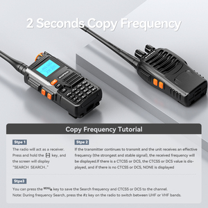 Yeni sıcak Baofeng el iki yönlü telsiz K61 çok bantlı turizm walkie talkie taşınabilir TYPE-C radyo quansheng uvk5 güncelleme sürümü - Product Image 5